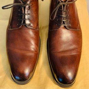 To Boot New York, Declan Dark Brown Mens Lace Ups, Size 11 1/2, Gorgeous!